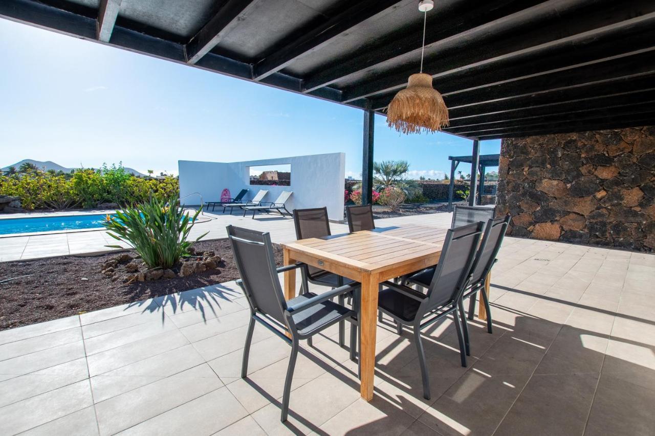 Heated & Shared Pool Villa Matriana 36A, North Shore Villas Lajares Buitenkant foto